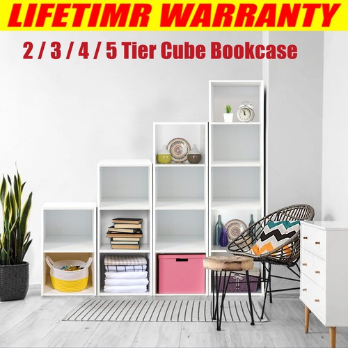 Cube 5 tier wooden - 4,