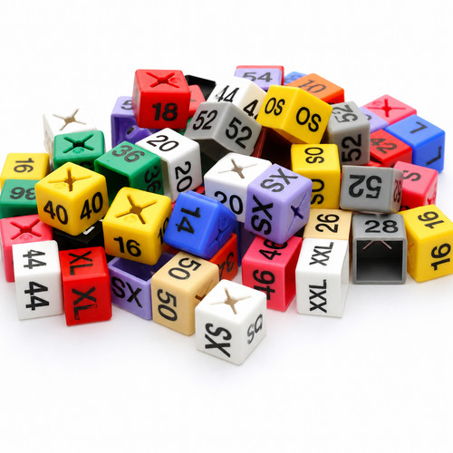 New color size cubes - size, for