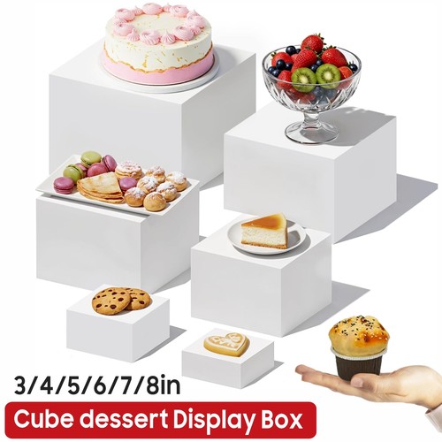 6pcs buffet risers acrylic - 6pcs,