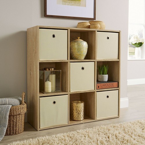 Storage cube shelf bookcase - cube, 9