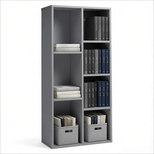 Wooden cubes bookcase living - wooden,