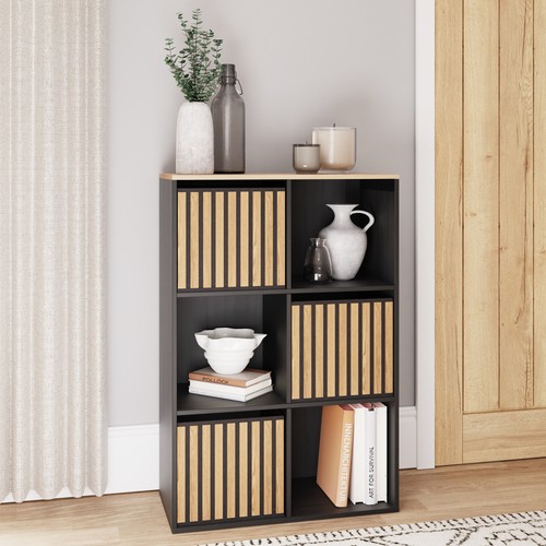 Storage cube shelf bookcase - 6,