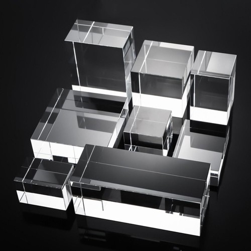 Acrylic display block clear - acrylic,