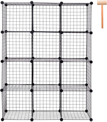 Metal wire cube storage - metal,