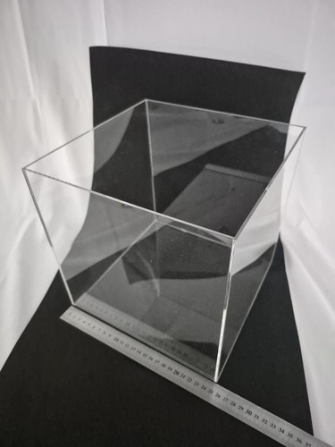 Acrylic cube shop display - acrylic,