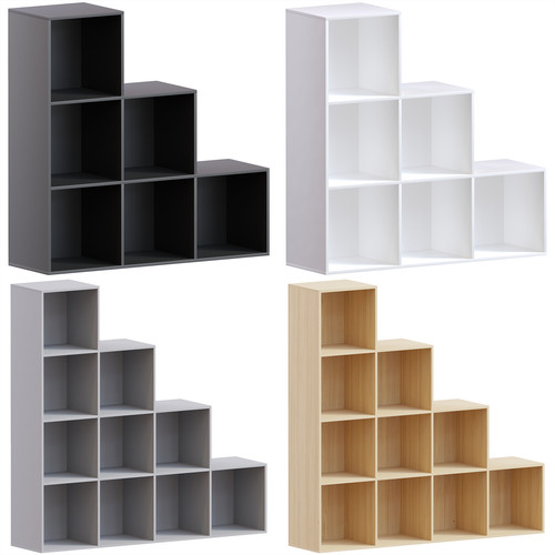 Cube bookcase staircase - 6,